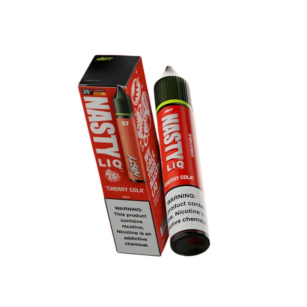 Nasty Liq Nicotine Salt E-liquid - Cherry Cola / 3mg + 60ml - E-liquid - Vapes Uae