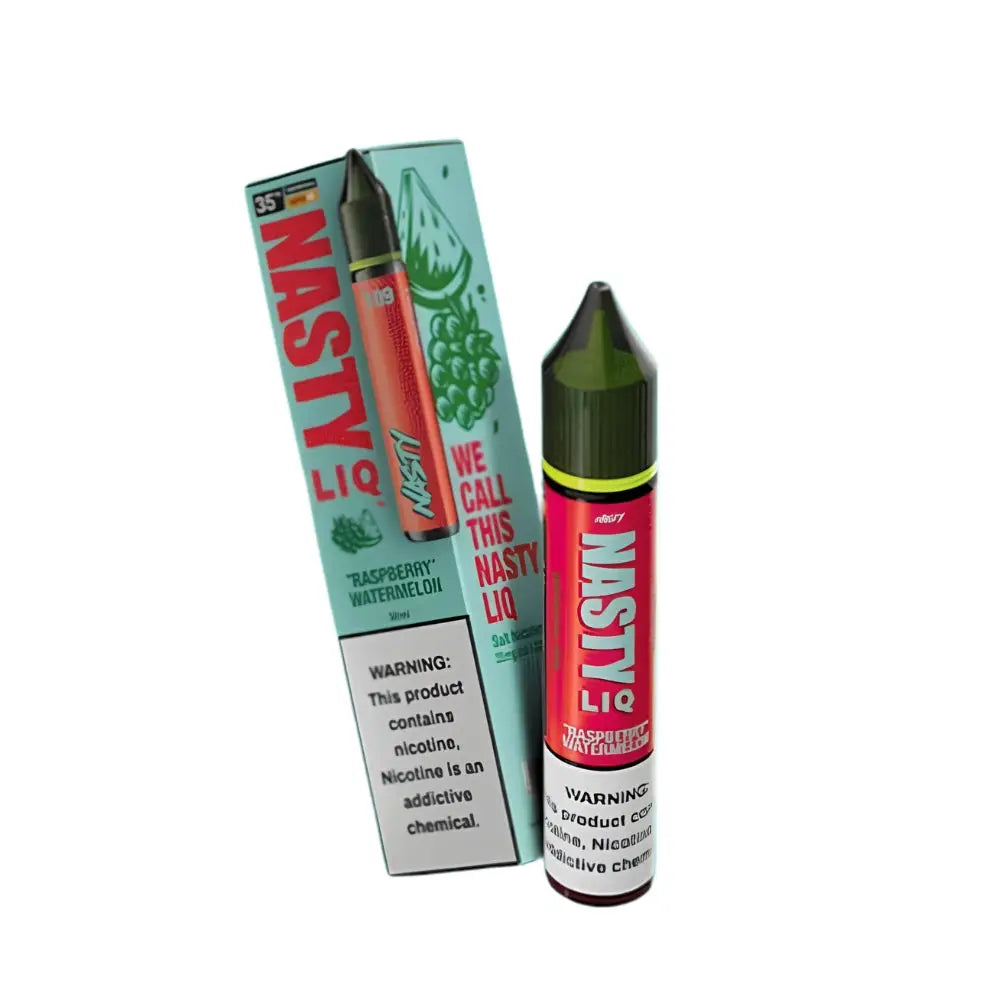 Nasty Liq Nicotine Salt E-liquid - Raspberry Watermelon / 3mg + 60ml - E-liquid - Vapes Uae