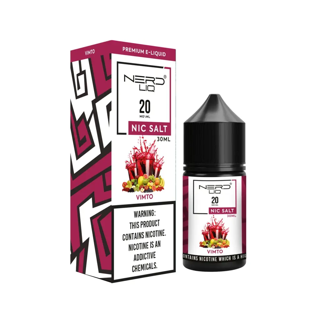 Nerd Liq E-juice 30ml - Vimto - E-liquid - Vapes Uae