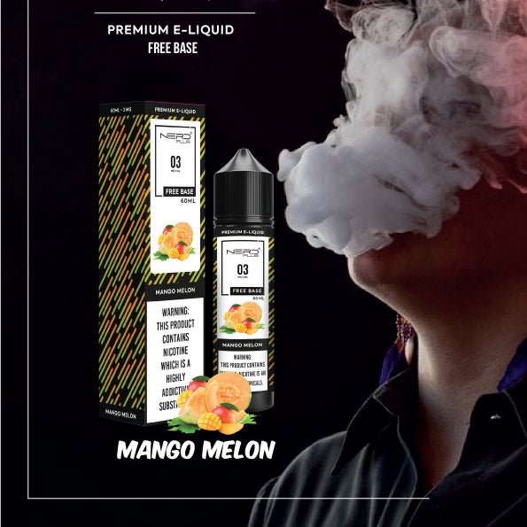 Nerd plus premium e-juice 30ml - mango melon - e-liquid