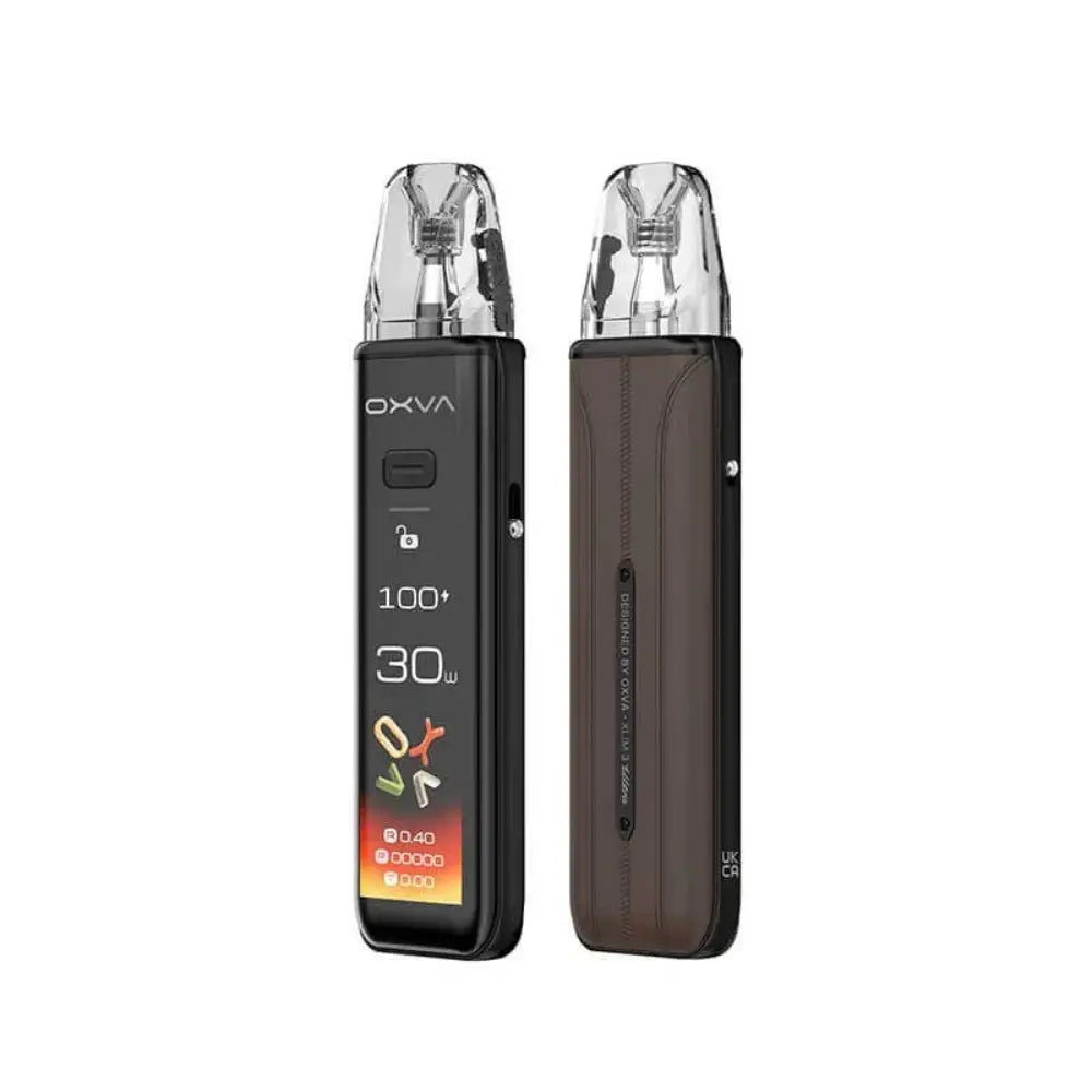 Oxva Xlim 3 Ultra Pod System Kit - Mocha Brown - Vape Device - Vapes Uae