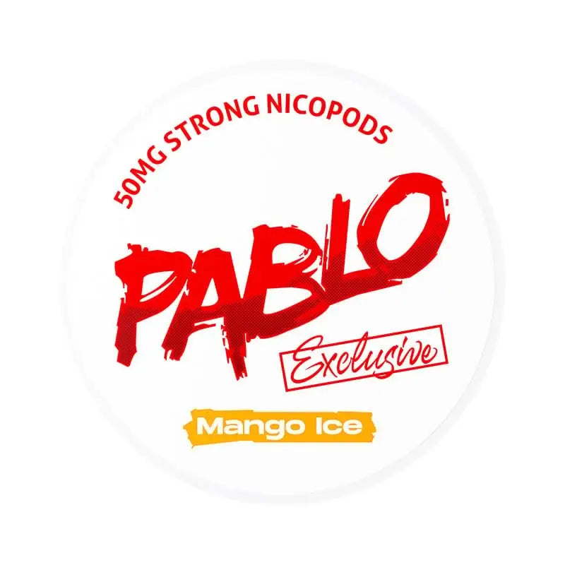 Pablo Exclusive Nicotine Pouches - Mango Ice / 50 Mg / Single Pack - Nicotine Pouch - Vapes Uae