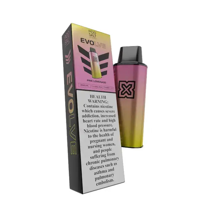 Pod Salt Evolve Pre-filled Pod System - Pink Lemonade / 2% - Vape Device - Vapes Uae