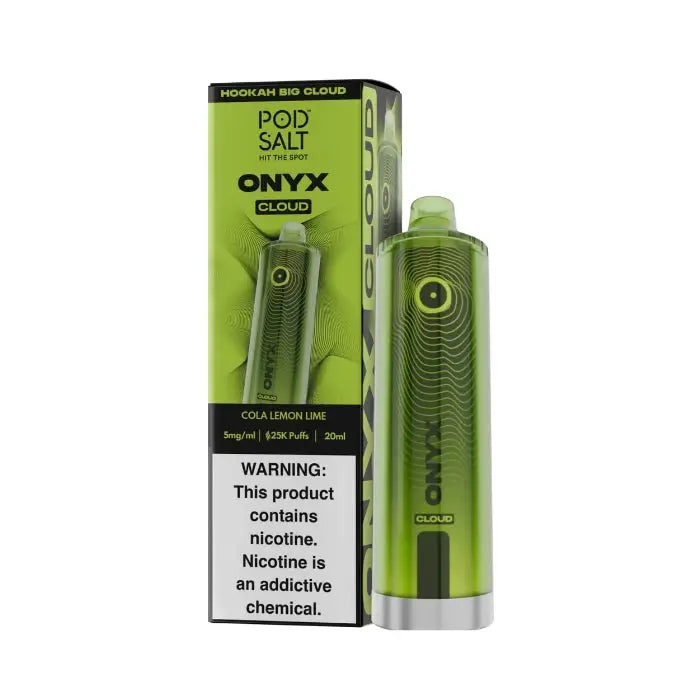Pod Salt Onyx Cloud 25000 Puffs Disposable Vape - Cola Lemon Lime - Disposable Vape - Vapes Uae