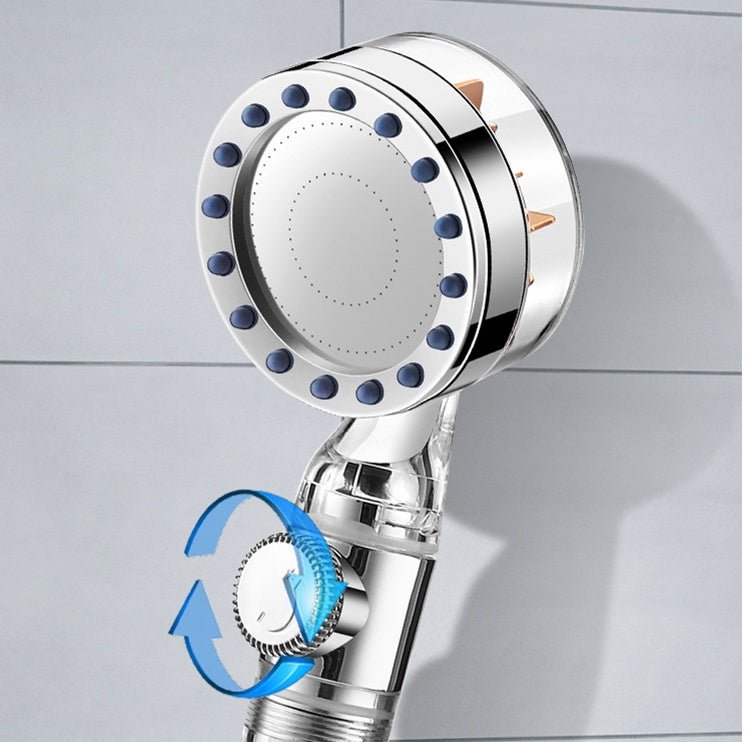 Pressurized turbo shower head with one-key stop and water-saving design - bathroom accessory by smoke souq - bathroom