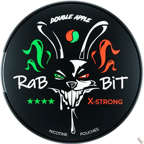 Rabbit Nicotine Pouches - Double Apple / 50 Mg / Single Pack - Nicotine Pouch - Vapes Uae