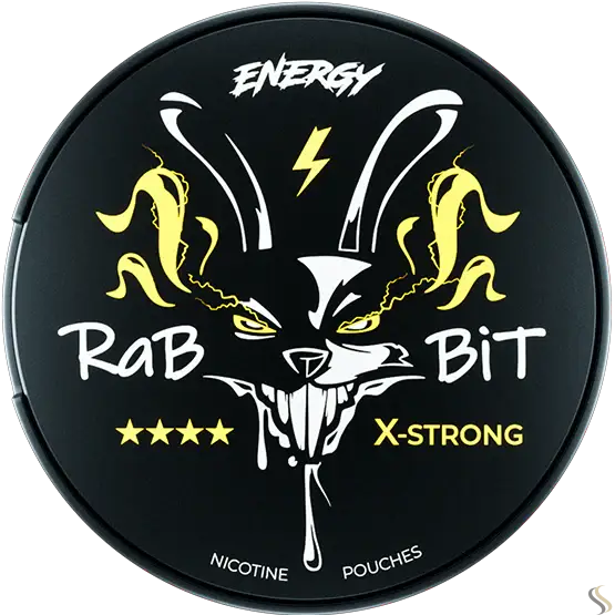 Rabbit Nicotine Pouches - Energy / 50 Mg / Single Pack - Nicotine Pouch - Vapes Uae