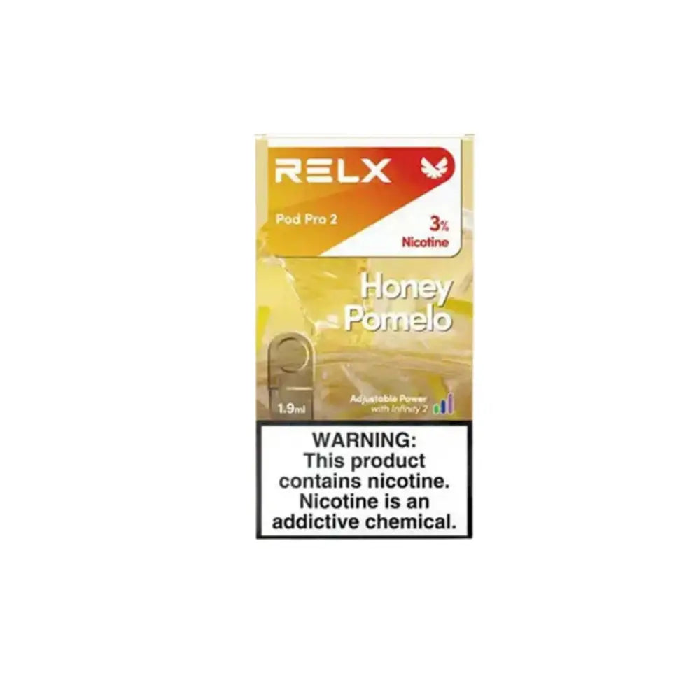 Relx Pod Pro 2 Prefilled Replacement Pod - Honey Pomelo 3% - Vape Devices - Vapes Uae