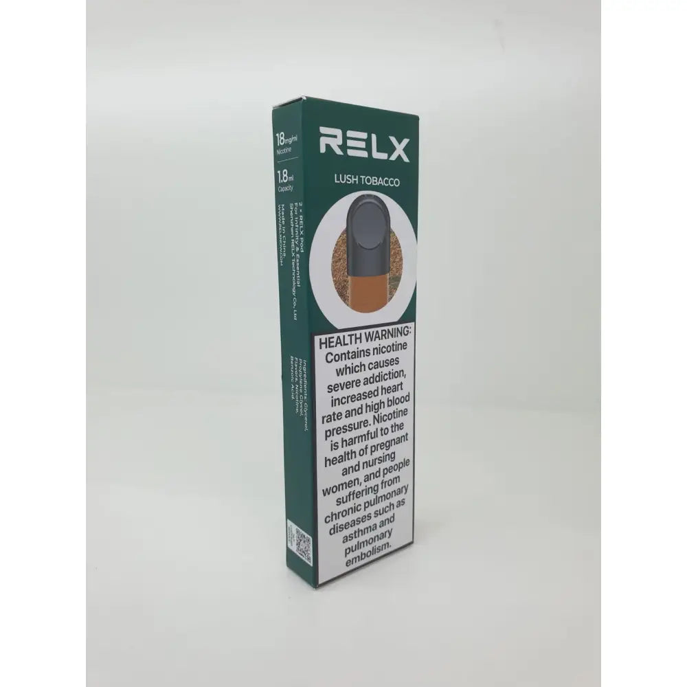Relx Pod Pro Replacement Pod System - Lush Tobacco - Vape Devices - Vapes Uae