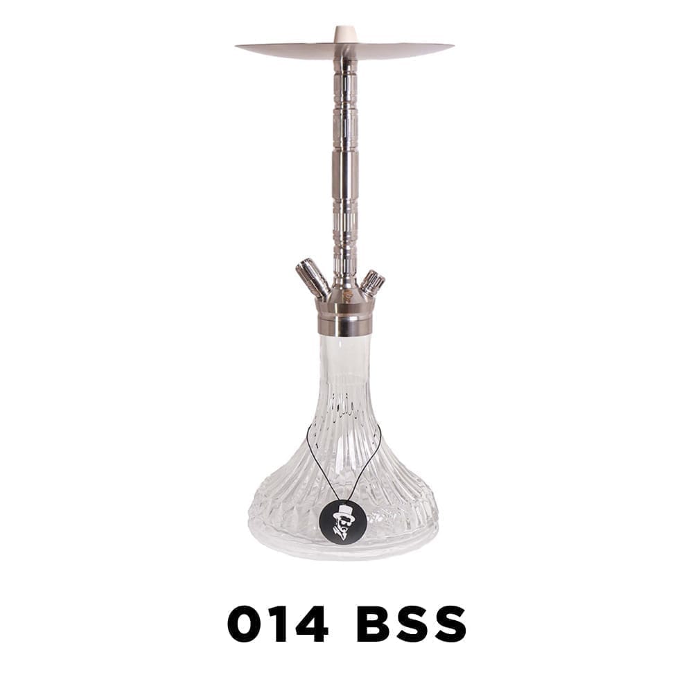 Richman shisha large 014 bss - silver - hookah - vapes uae