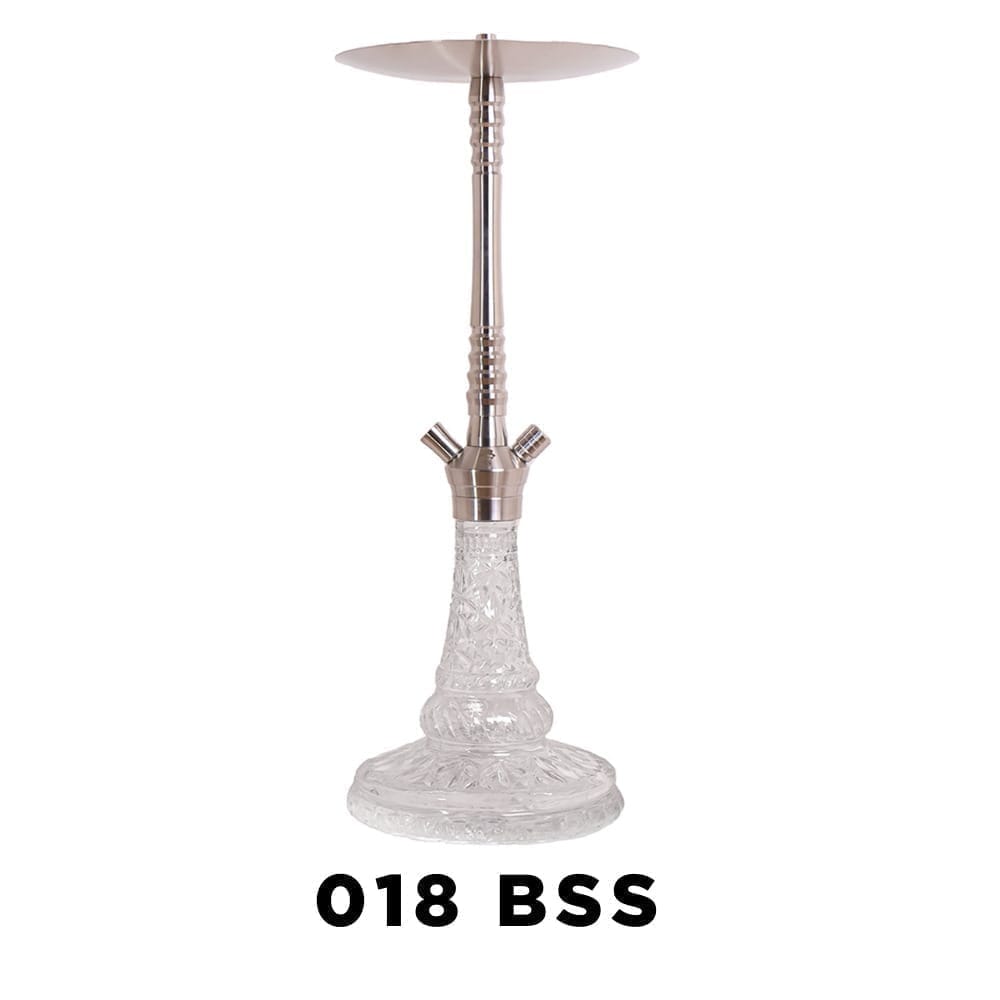 Richman shisha large 018 bss - silver - hookah - vapes uae