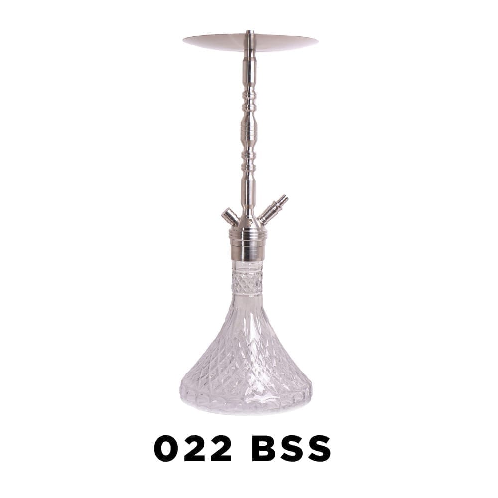 Richman shisha large 022 bss - silver - hookah - vapes uae