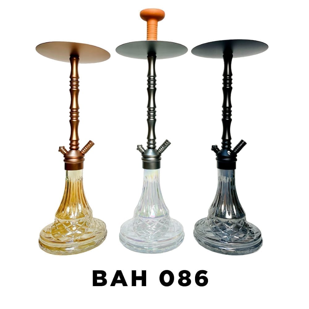 Richman shisha large bah 086 - gold - hookah - vapes uae