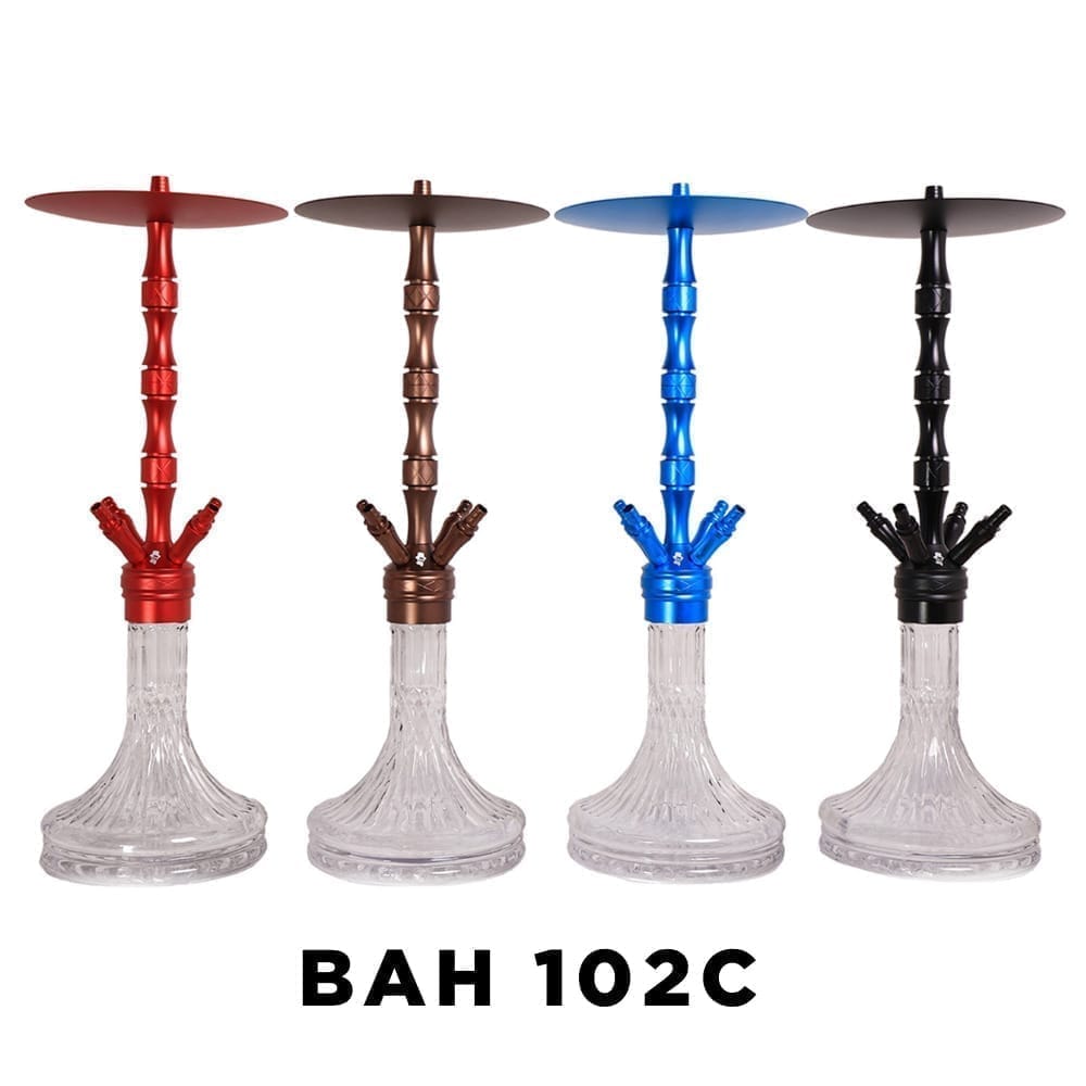 Richman shisha large bah 102c - red - hookah - vapes uae