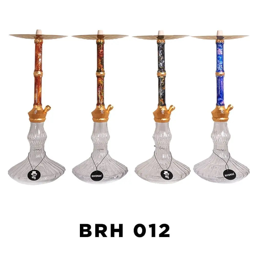 Richman Shisha Large Brh 012 - Orange Red - Hookah - Vapes Uae