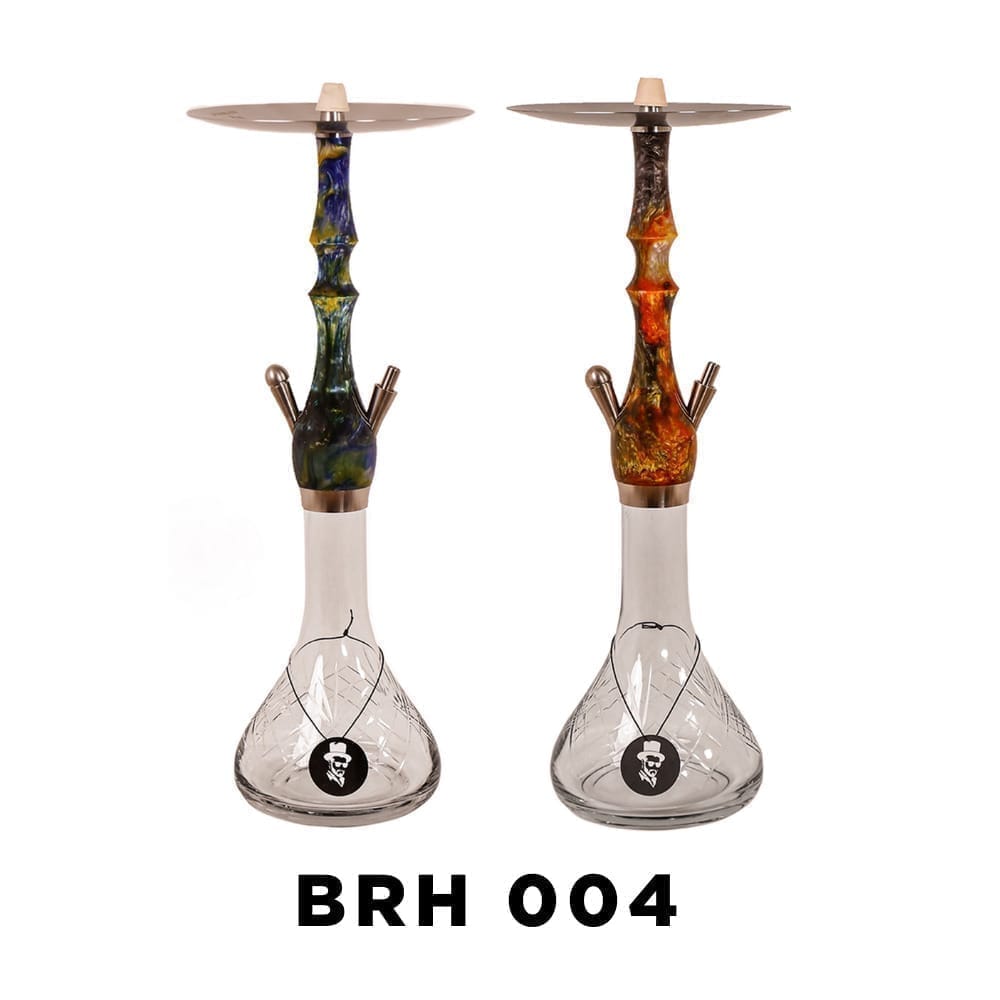 Richman shisha medium brh 004 - marble blue - hookah - vapes uae