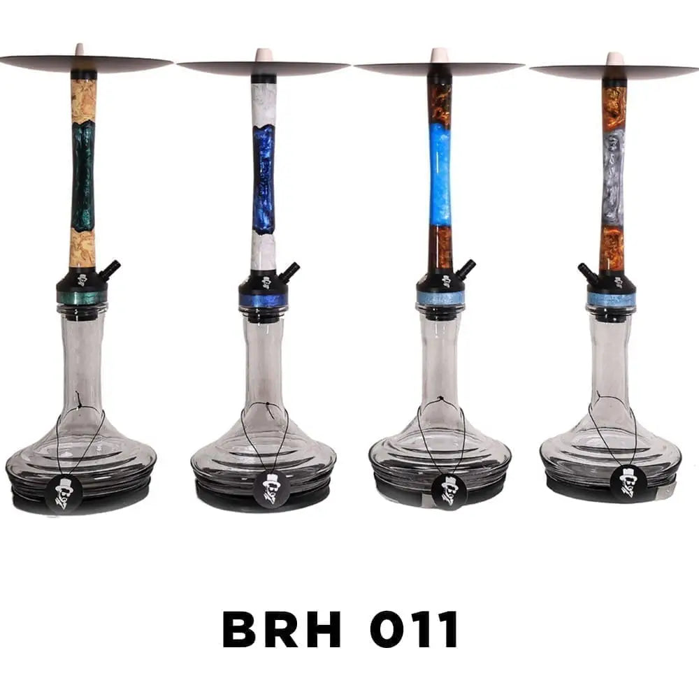 Richman Shisha Medium Brh 011 - Marble Dark Blue - Hookah - Vapes Uae