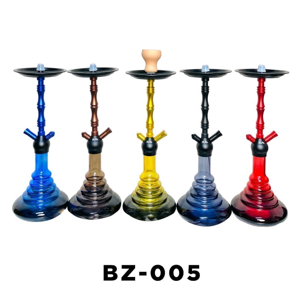 Richman shisha medium bz-005 - blue - hookah - vapes uae