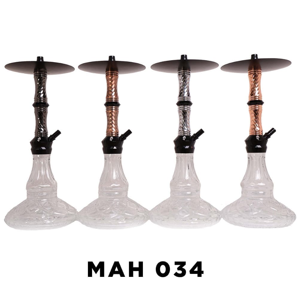 Richman shisha medium mah 034 - black - hookah - vapes uae