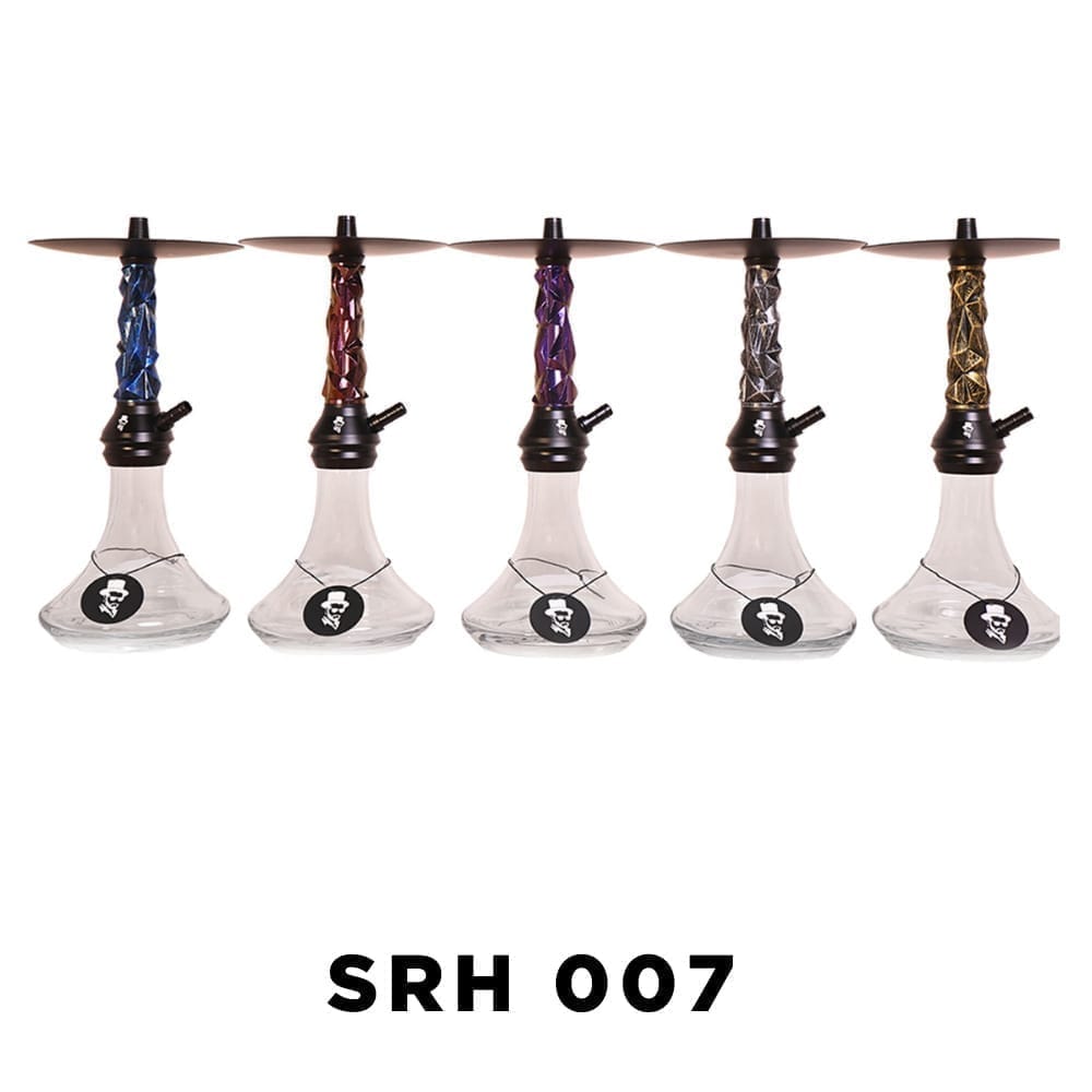 Richman shisha small srh007 - blue - hookah - vapes uae