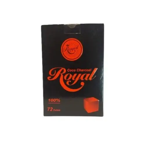 Royal Coco Charcoal - 1kg - 72pices - Smoking Accessories - Vapes Uae