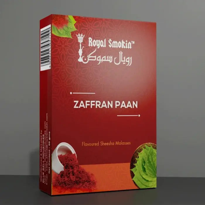 Royal Smokin Tobacco Shisha Molasses - Zaffran Paan / 50gm - Shisha Molasses - Vapes Uae