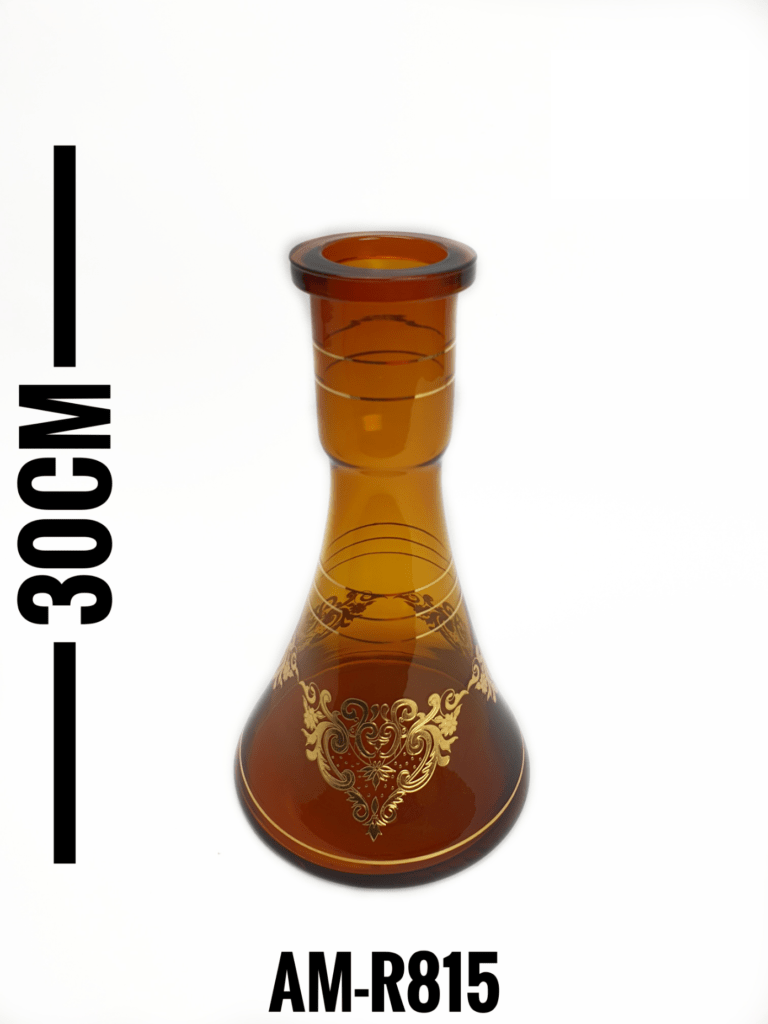 Shisha base crystal syrian design - brown - shisha - vapes uae