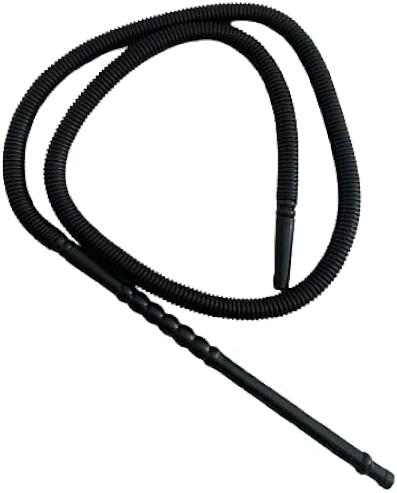 Shisha hose / disposable hookah pipe - black - hookah - vapes uae