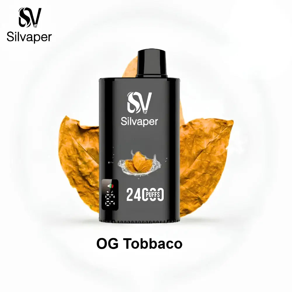 Silvaper 24000 Puffs Disposable Vape - Og Tobacco - Disposable Vape - Vapes Uae