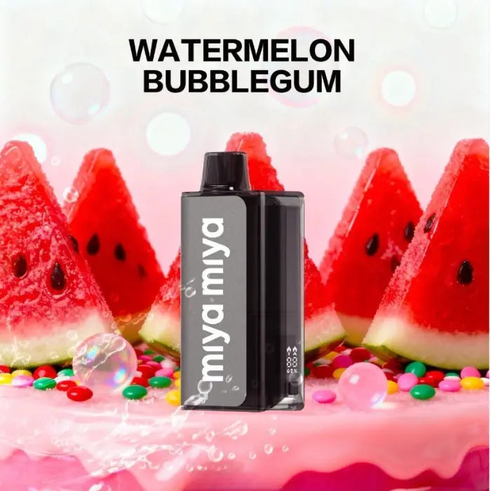 Silvaper Miya Miya 75000 Puffs Disposable Vape - Watermelon Bubblegum - Disposable Vape - Vapes Uae
