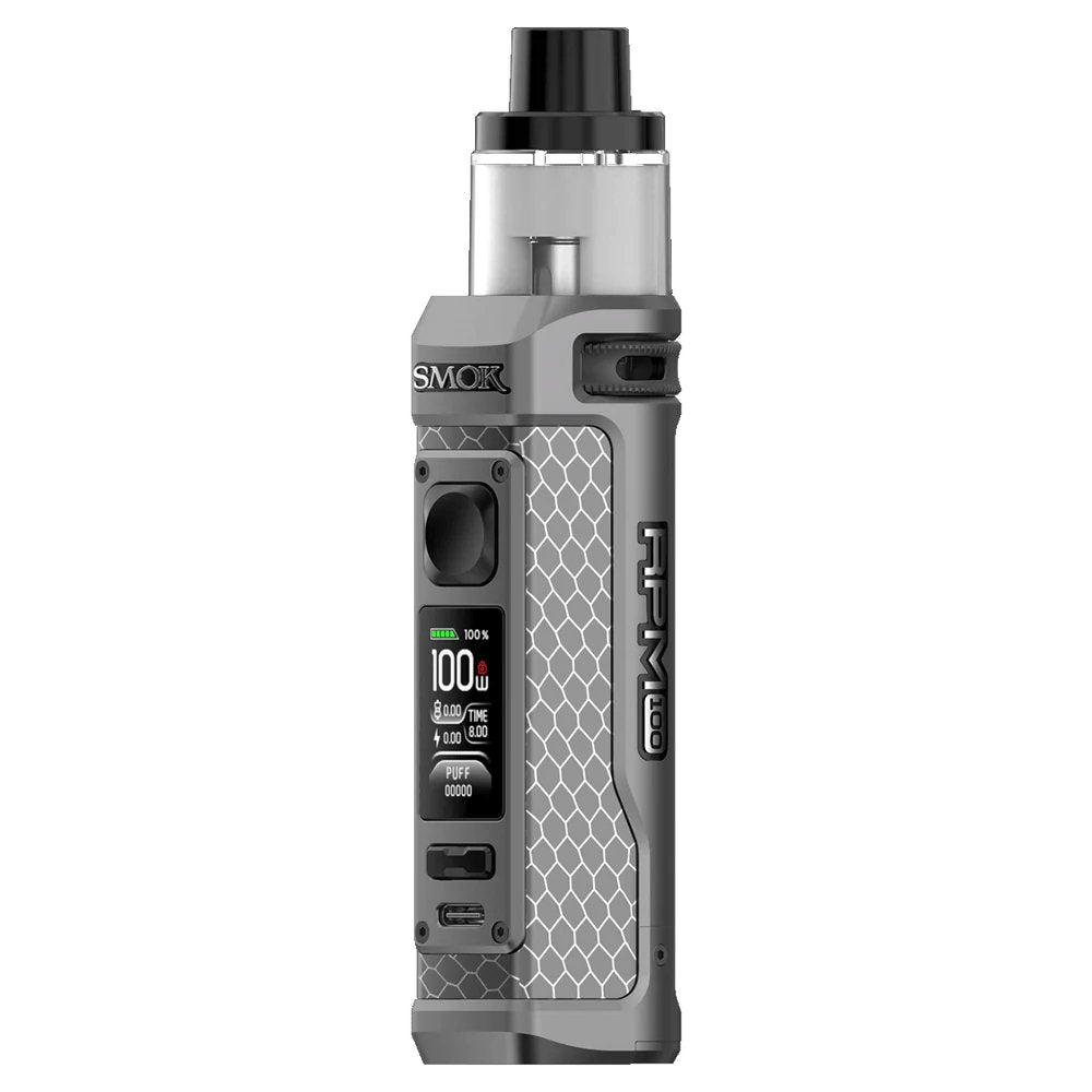 Smok rpm 100 vape kit - matte gun metal - vape device - vapes uae