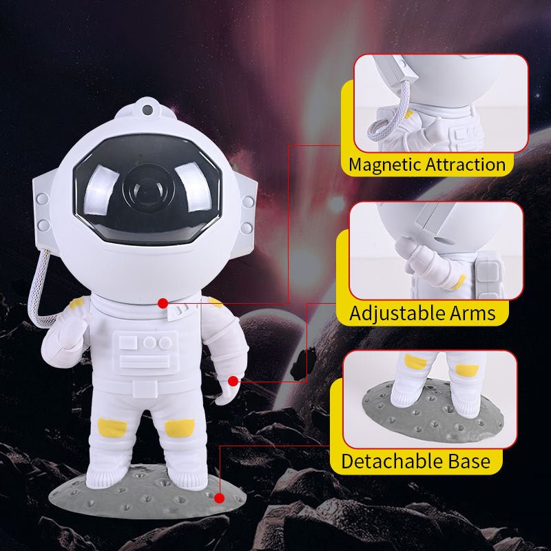 Stellar odyssey illuminating astronaut night light discover the wonders of the cosmos with this mesmerizing