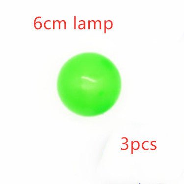 Stress relief squeezy ball wall mounted toys - green / 6cm lamp 3pcs - teens toys