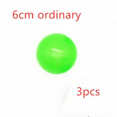 Stress relief squeezy ball wall mounted toys - green / 6cm ordinary 3pcs - teens toys