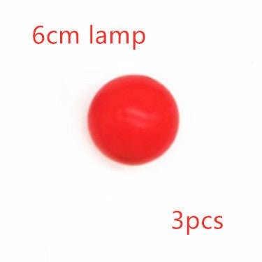 Stress relief squeezy ball wall mounted toys - red / 6cm lamp 3pcs - teens toys - vapes uae