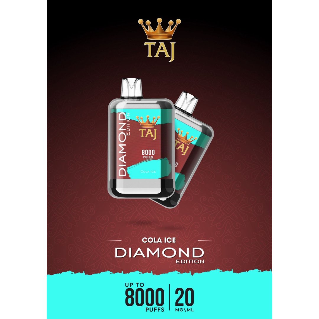 Taj 8000 puffs diamond edition - disposable vape - vapes uae