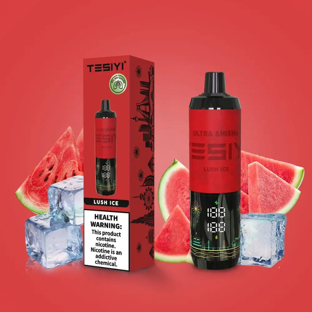 Tesiyi Ultra Shisha 35000 Puffs Disposable Vape - Lush Ice - Disposable Vape - Vapes Uae