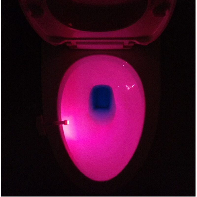 Toilet induction led night light - toys > bath toys