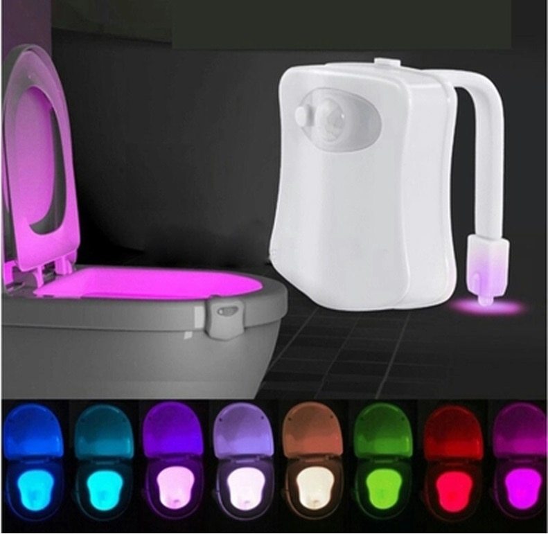 Toilet induction led night light - toys > bath toys - vapes uae