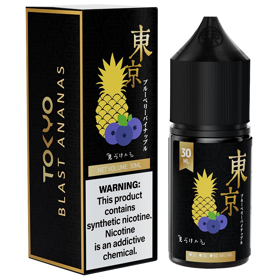 Tokyo golden series 30ml - blast ananas / 50mg (5% ) - e-liquid - vapes uae