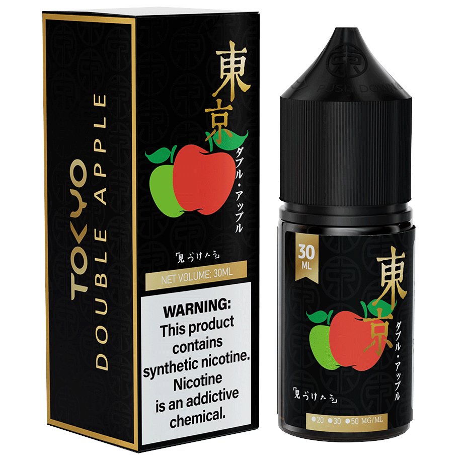 Tokyo golden series 30ml - double apple / 50mg (5% ) - e-liquid - vapes uae