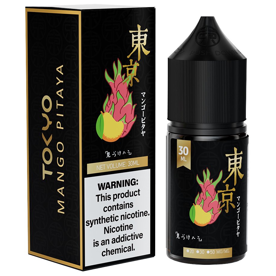 Tokyo golden series 30ml - mango pitaya / 50mg (5% ) - e-liquid - vapes uae