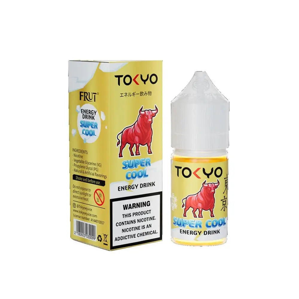 Tokyo Super Cool E-liquid - Energy Drink / 3mg - E-liquid - Vapes Uae