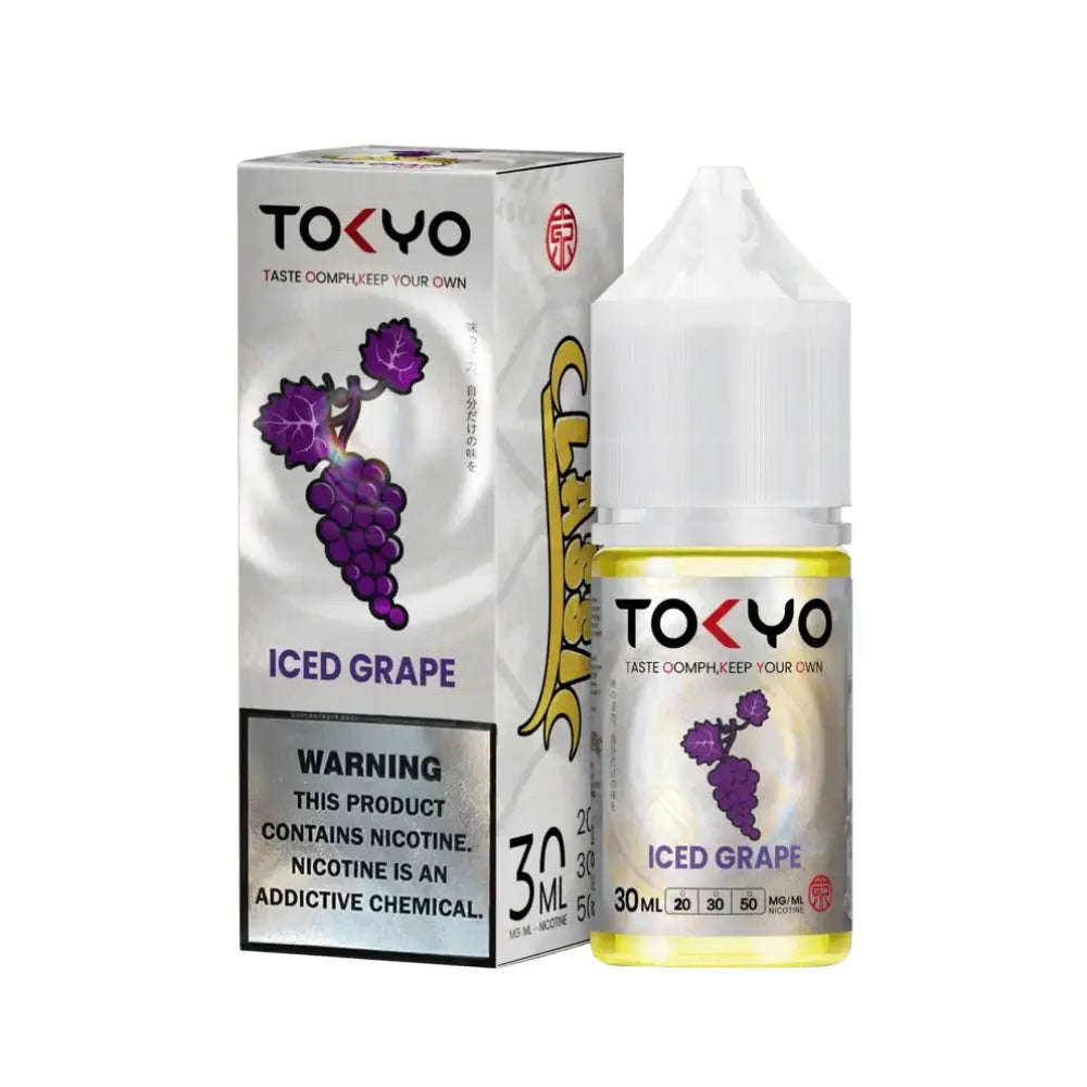 Tokyo Super Cool E-liquid - Iced Grape / 3mg - E-liquid - Vapes Uae