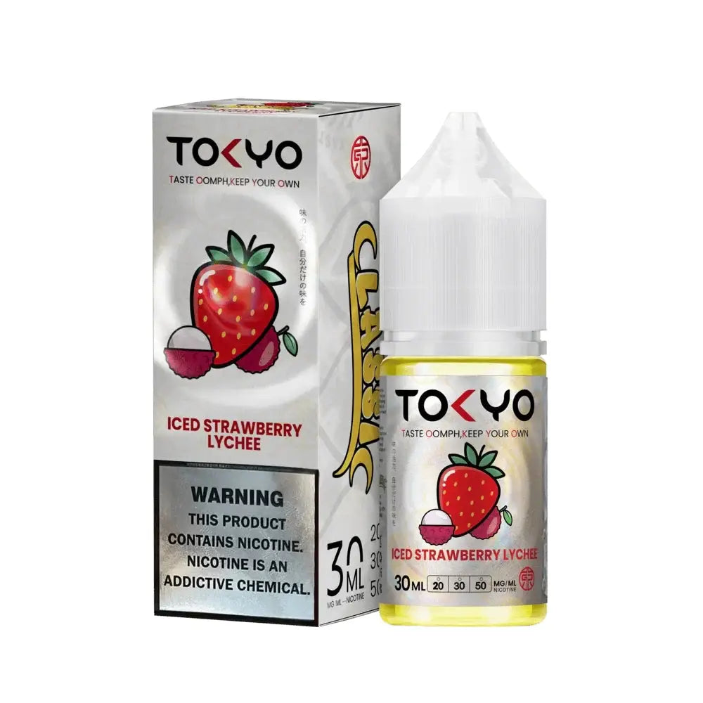 Tokyo Super Cool E-liquid - Iced Strawberry Lychee / 3mg - E-liquid - Vapes Uae