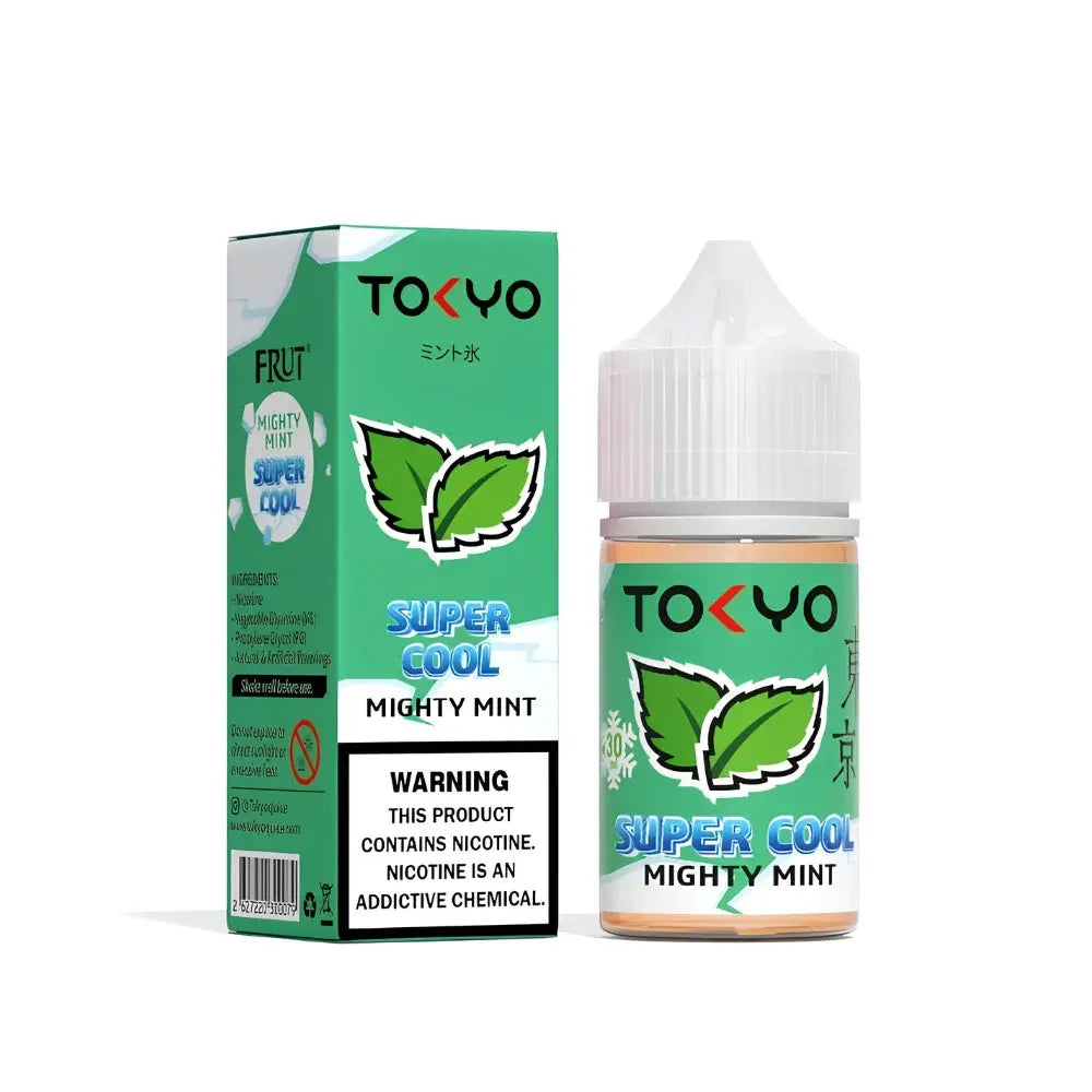 Tokyo Super Cool E-liquid - Mighty Mint / 3mg - E-liquid - Vapes Uae