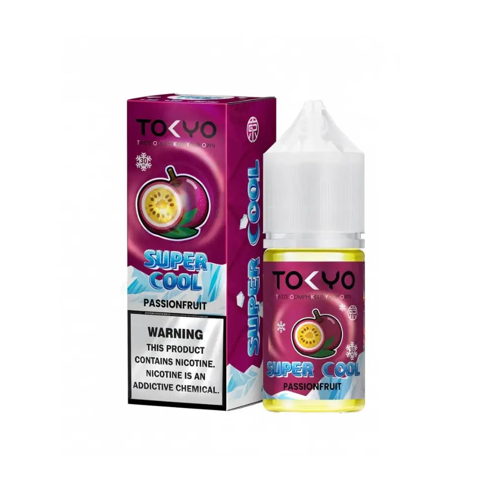 Tokyo Super Cool E-liquid - Passion Fruit / 3mg - E-liquid - Vapes Uae