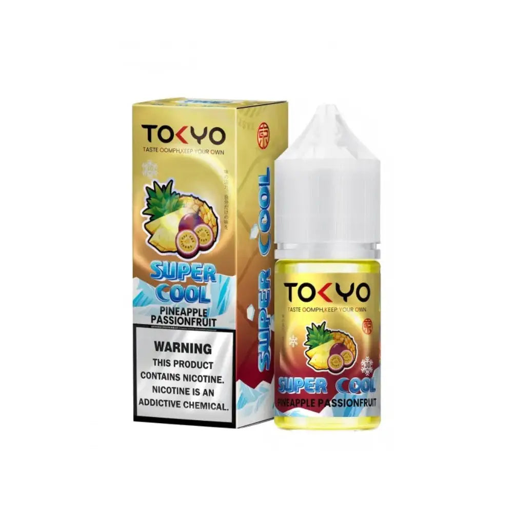 Tokyo Super Cool E-liquid - Pineapple Passionfruit / 3mg - E-liquid - Vapes Uae