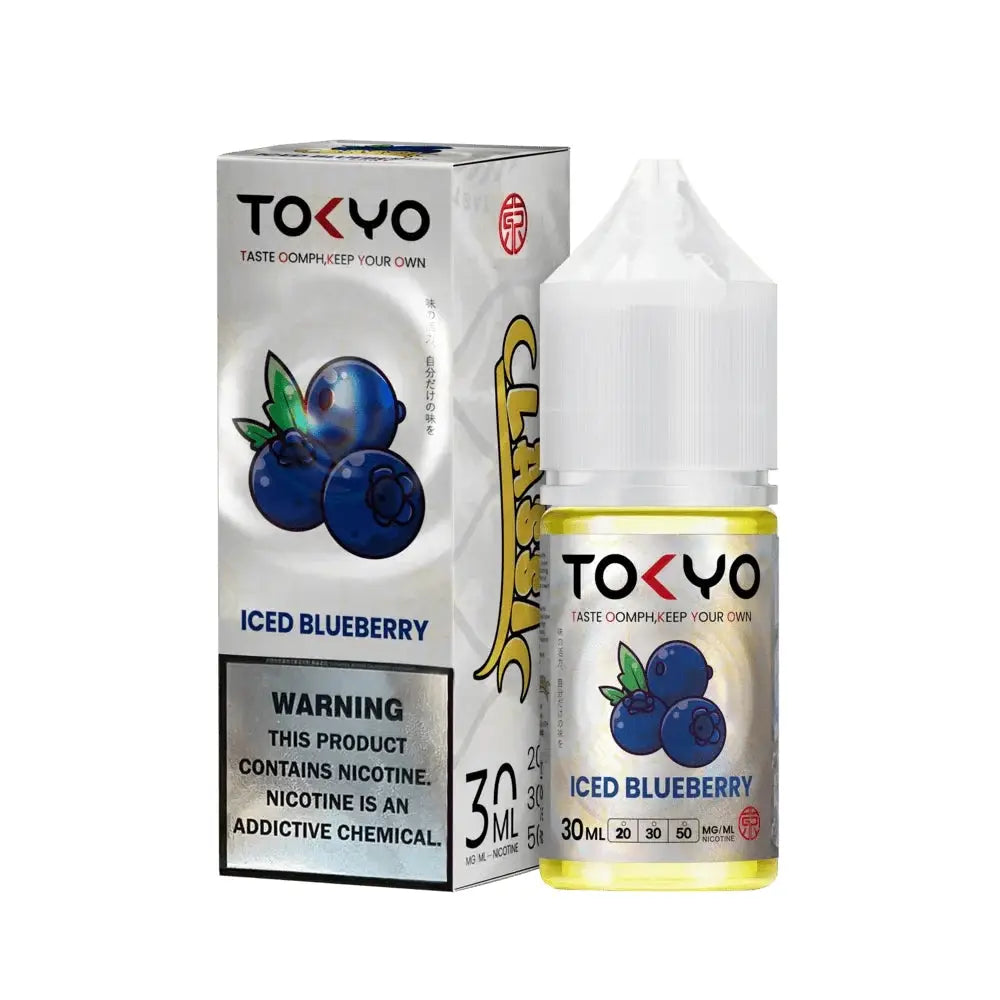 Tokyo Super Cool E-liquid - Iced Blueberry / 3mg - E-liquid - Vapes Uae