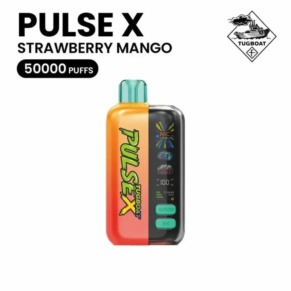 Tugboat Pulse x 50000 Puffs Disposable Vape - Strawberry Mango - Disposable Vape - Vapes Uae